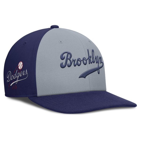 Los Angeles Dodgers Jersey Shop – mens brooklyn dodgers nike grayroyal cooperstown collection pro performance snapback hat for Every Dedicated Supporter