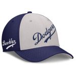 Los Angeles Dodgers Jersey Shop – mens brooklyn dodgers nike navygray rise swoosh performance flex hat for Every Dedicated Supporter