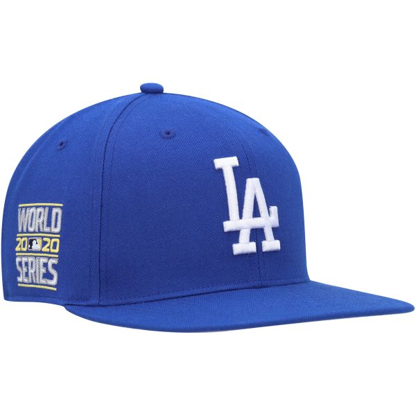 Los Angeles Dodgers Jersey Shop – mens los angeles dodgers 47 2020 world series royal sure shot captain snapback hat for Every Dedicated Supporter