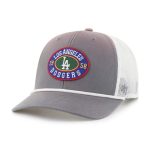 Los Angeles Dodgers Jersey Shop – mens los angeles dodgers 47 graywhite tide sweep rope trucker adjustable hat for Every Dedicated Supporter