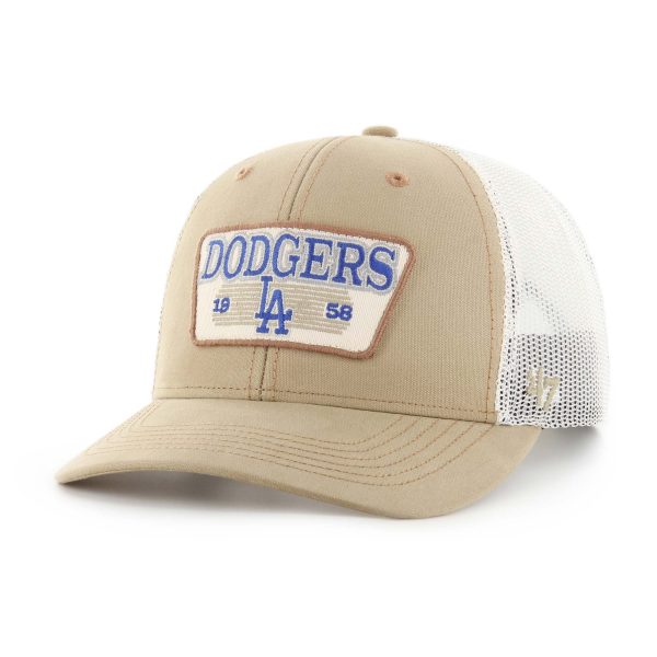 Los Angeles Dodgers Jersey Shop – mens los angeles dodgers 47 khaki ridgewood trucker adjustable hats for Every Dedicated Supporter
