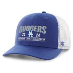Los Angeles Dodgers Jersey Shop – mens los angeles dodgers 47 royal 2024 national league champions trucker adjustable hat for Every Dedicated Supporter
