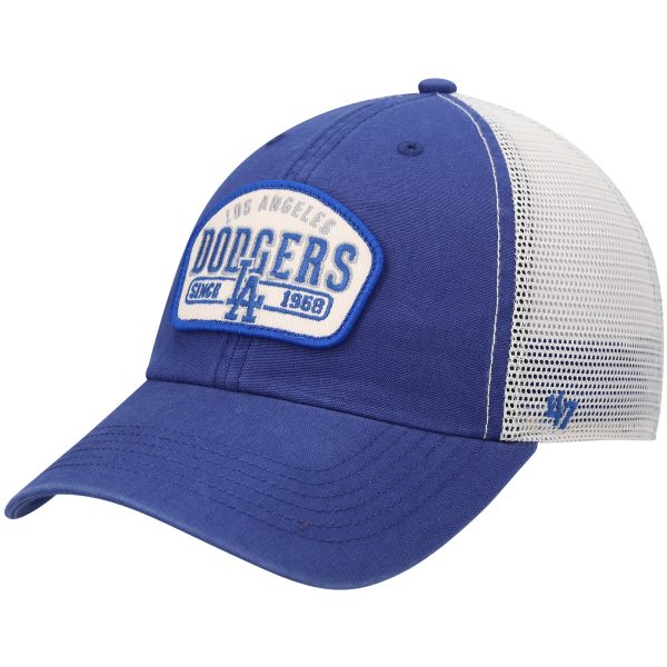 Los Angeles Dodgers Jersey Shop – mens los angeles dodgers 47 royal penwald clean up trucker snapback hat for Every Dedicated Supporter
