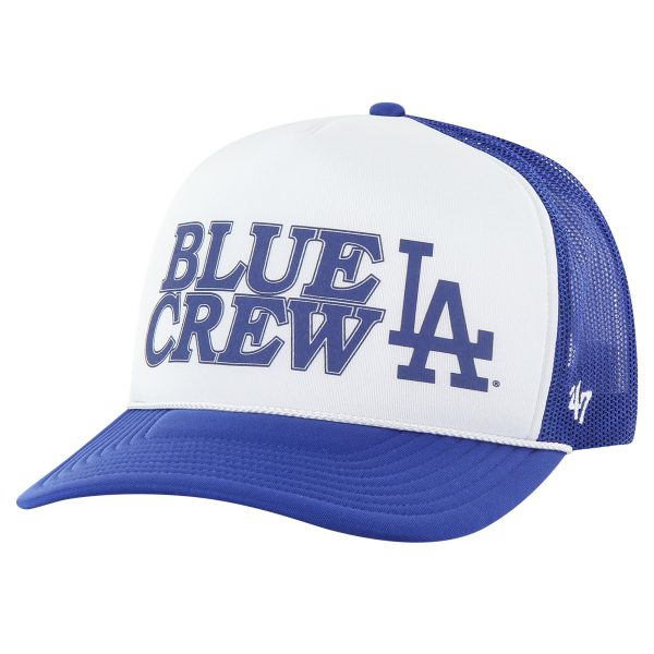 Los Angeles Dodgers Jersey Shop – mens los angeles dodgers 47 royal retro region foam trucker adjustable hat for Every Dedicated Supporter