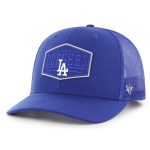 Los Angeles Dodgers Jersey Shop – mens los angeles dodgers 47 royal ridgeline tonal patch trucker adjustable hat for Every Dedicated Supporter