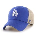Los Angeles Dodgers Jersey Shop – mens los angeles dodgers 47 royalnatural flagship washed mvp trucker snapback hat for Every Dedicated Supporter