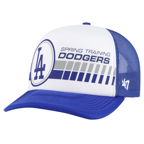 Los Angeles Dodgers Jersey Shop – mens los angeles dodgers 47 whiteroyal 2024 spring training foam trucker adjustable hat for Every Dedicated Supporter
