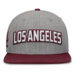 Los Angeles Dodgers Jersey Shop – mens los angeles dodgers fanatics graymaroon elements felt chainstitch snapback hat for Every Dedicated Supporter