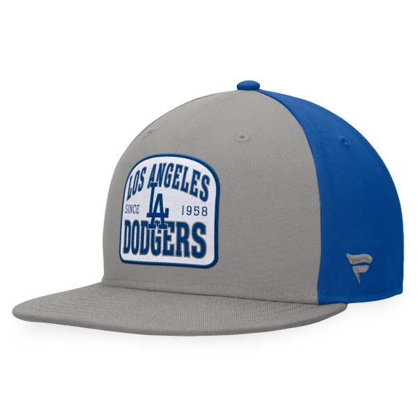 Los Angeles Dodgers Jersey Shop – mens los angeles dodgers fanatics grayroyal cycle snapback hat for Every Dedicated Supporter