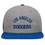 Los Angeles Dodgers Jersey Shop – mens los angeles dodgers fanatics heather grayroyal elements flat brim snapbuckle hat for Every Dedicated Supporter