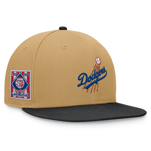 Los Angeles Dodgers Jersey Shop – mens los angeles dodgers fanatics khakiblack heritage two-tone fitted hat for Every Dedicated Supporter