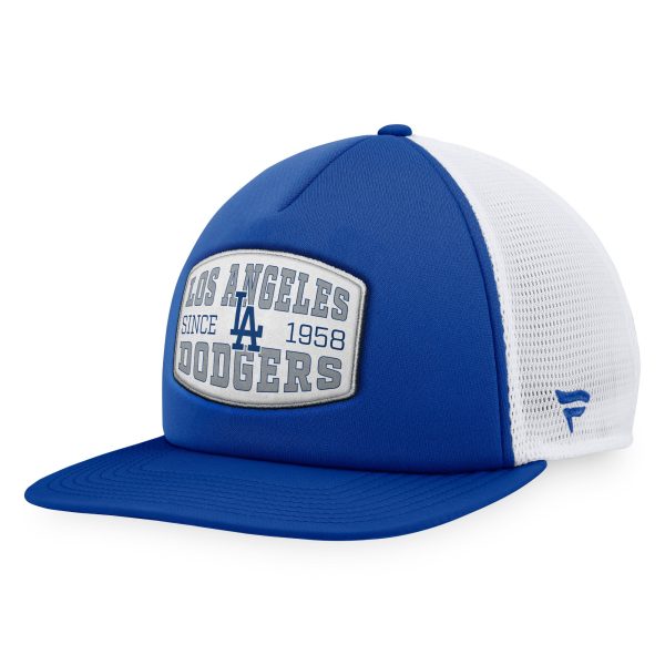 Los Angeles Dodgers Jersey Shop – mens los angeles dodgers fanatics royal foam front patch trucker snapback hat for Every Dedicated Supporter