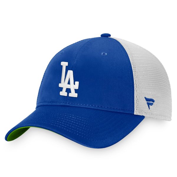 Los Angeles Dodgers Jersey Shop – mens los angeles dodgers fanatics royalwhite first world series patch team trucker snapback hat for Every Dedicated Supporter