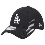 Los Angeles Dodgers Jersey Shop – mens los angeles dodgers new era black active dash mark 39thirty flex hat for Every Dedicated Supporter
