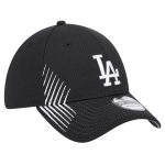 Los Angeles Dodgers Jersey Shop – mens los angeles dodgers new era black active dash mark 39thirty flex hat for Every Dedicated Supporter