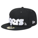 Los Angeles Dodgers Jersey Shop – mens los angeles dodgers new era black checkered undervisor 59fifty fitted hat for Every Dedicated Supporter