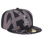 Los Angeles Dodgers Jersey Shop – mens los angeles dodgers new era black logo fracture 59fifty fitted hat for Every Dedicated Supporter