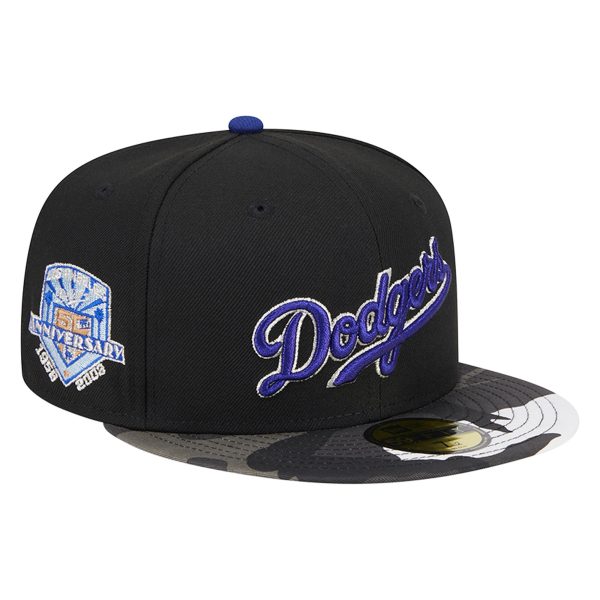 Los Angeles Dodgers Jersey Shop – mens los angeles dodgers new era black metallic camo 59fifty fitted hat for Every Dedicated Supporter