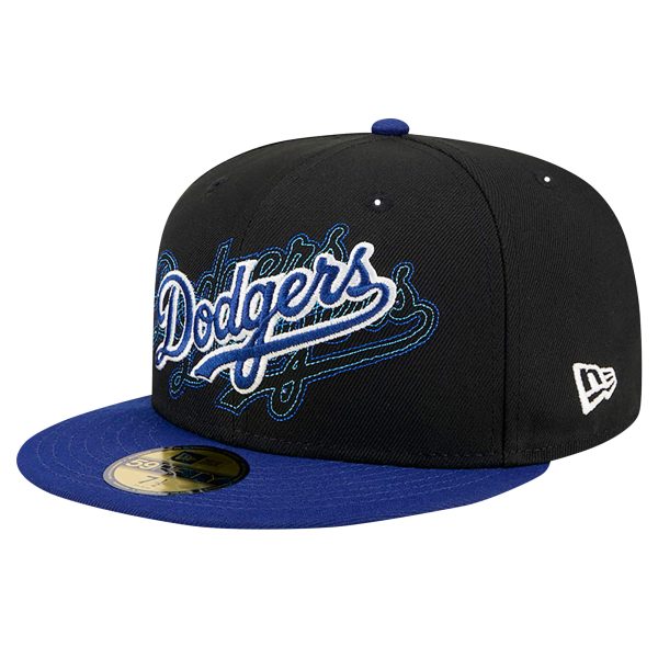 Los Angeles Dodgers Jersey Shop – mens los angeles dodgers new era black shadow stitch 59fifty fitted hat for Every Dedicated Supporter