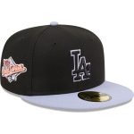 Los Angeles Dodgers Jersey Shop – mens los angeles dodgers new era black side patch 59fifty fitted hat for Every Dedicated Supporter