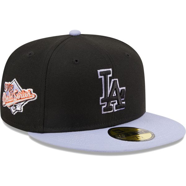 Los Angeles Dodgers Jersey Shop – mens los angeles dodgers new era black side patch 59fifty fitted hat for Every Dedicated Supporter