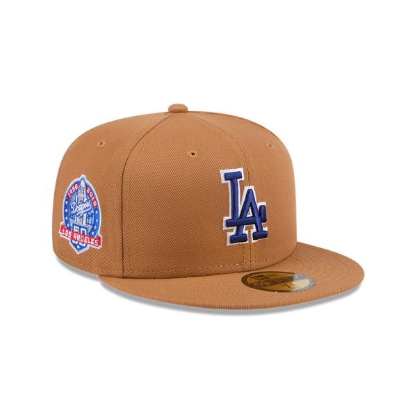 Los Angeles Dodgers Jersey Shop – mens los angeles dodgers new era brown color pack 59fifty fitted hat for Every Dedicated Supporter