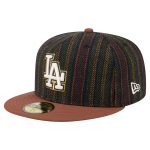 Los Angeles Dodgers Jersey Shop – mens los angeles dodgers new era brown vintage herringbone 59fifty fitted hat for Every Dedicated Supporter