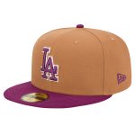 Los Angeles Dodgers Jersey Shop – mens los angeles dodgers new era brownpurple two-tone color pack 59fifty fitted hat for Every Dedicated Supporter