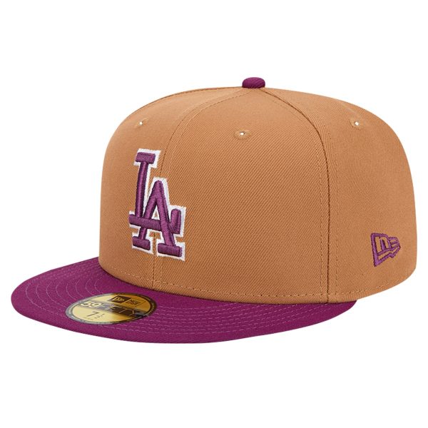 Los Angeles Dodgers Jersey Shop – mens los angeles dodgers new era brownpurple two-tone color pack 59fifty fitted hat for Every Dedicated Supporter