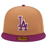 Los Angeles Dodgers Jersey Shop – mens los angeles dodgers new era brownpurple two-tone color pack 59fifty fitted hat for Every Dedicated Supporter