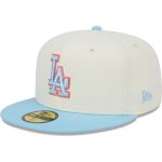 Los Angeles Dodgers Jersey Shop – mens los angeles dodgers new era creamlight blue spring color two-tone 59fifty fitted hat for Every Dedicated Supporter