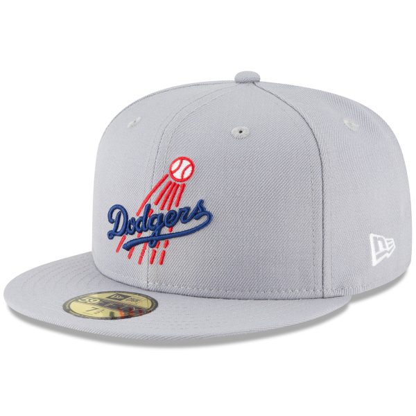 Los Angeles Dodgers Jersey Shop – mens los angeles dodgers new era gray cooperstown collection wool 59fifty fitted hat for Every Dedicated Supporter