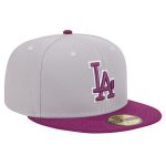 Los Angeles Dodgers Jersey Shop – mens los angeles dodgers new era graypurple two-tone color pack 59fifty fitted hat for Every Dedicated Supporter