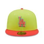 Los Angeles Dodgers Jersey Shop – mens los angeles dodgers new era greenred cyber highlighter 59fifty fitted hat for Every Dedicated Supporter