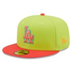 Los Angeles Dodgers Jersey Shop – mens los angeles dodgers new era greenred cyber highlighter 59fifty fitted hat for Every Dedicated Supporter