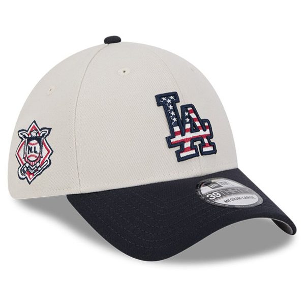 Los Angeles Dodgers Jersey Shop – mens los angeles dodgers new era khakiblack 2024 fourth of july 39thirty flex hat for Every Dedicated Supporter