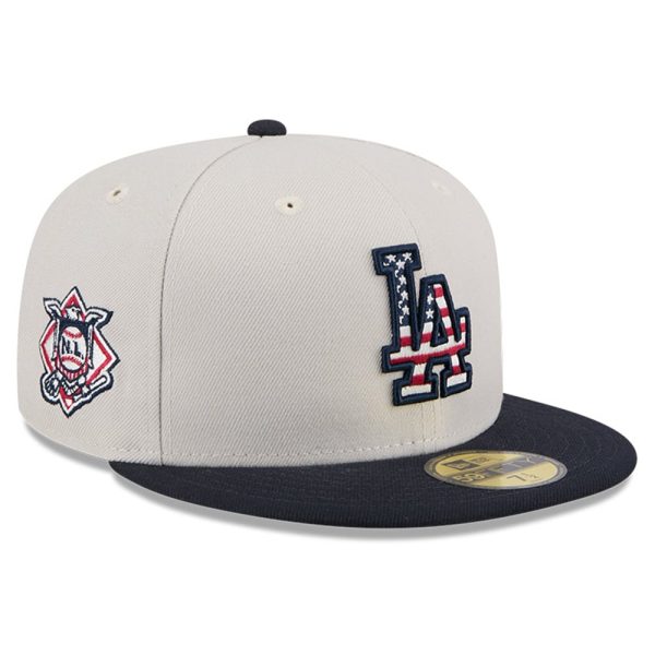 Los Angeles Dodgers Jersey Shop – mens los angeles dodgers new era khakiblack 2024 fourth of july 59fifty fitted hat for Every Dedicated Supporter