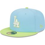 Los Angeles Dodgers Jersey Shop – mens los angeles dodgers new era light blueneon green spring color two-tone 59fifty fitted hat for Every Dedicated Supporter