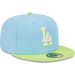 Los Angeles Dodgers Jersey Shop – mens los angeles dodgers new era light blueneon green spring color two-tone 59fifty fitted hat for Every Dedicated Supporter