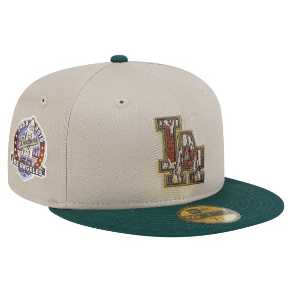 Los Angeles Dodgers Jersey Shop – mens los angeles dodgers new era naturalhunter green lifestyle tree bark fill 59fifty fitted hat for Every Dedicated Supporter