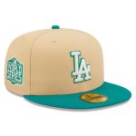 Los Angeles Dodgers Jersey Shop – mens los angeles dodgers new era naturalteal mango forest 59fifty fitted hat for Every Dedicated Supporter