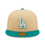 Los Angeles Dodgers Jersey Shop – mens los angeles dodgers new era naturalteal mango forest 59fifty fitted hat for Every Dedicated Supporter