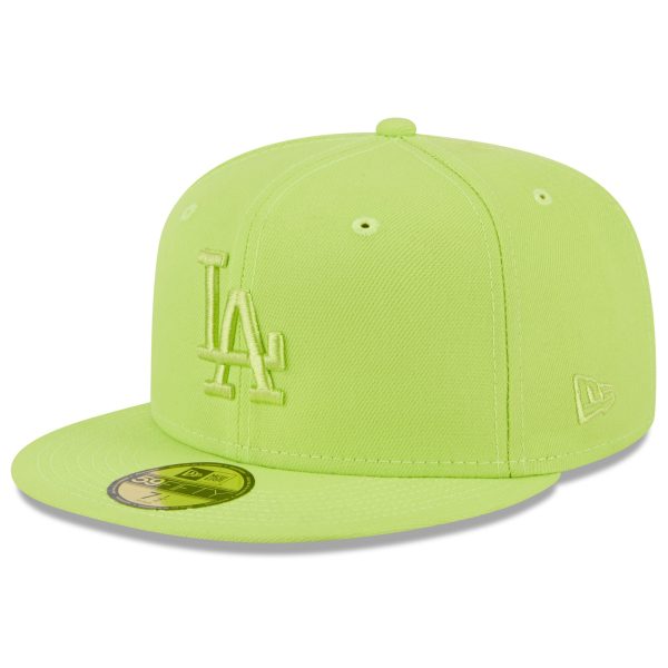 Los Angeles Dodgers Jersey Shop – mens los angeles dodgers new era neon green 2023 spring color basic 59fifty fitted hat for Every Dedicated Supporter