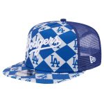 Los Angeles Dodgers Jersey Shop – mens los angeles dodgers new era royal seeing diamonds a-frame trucker 9fifty snapback hat for Every Dedicated Supporter