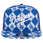 Los Angeles Dodgers Jersey Shop – mens los angeles dodgers new era royal seeing diamonds a-frame trucker 9fifty snapback hat for Every Dedicated Supporter