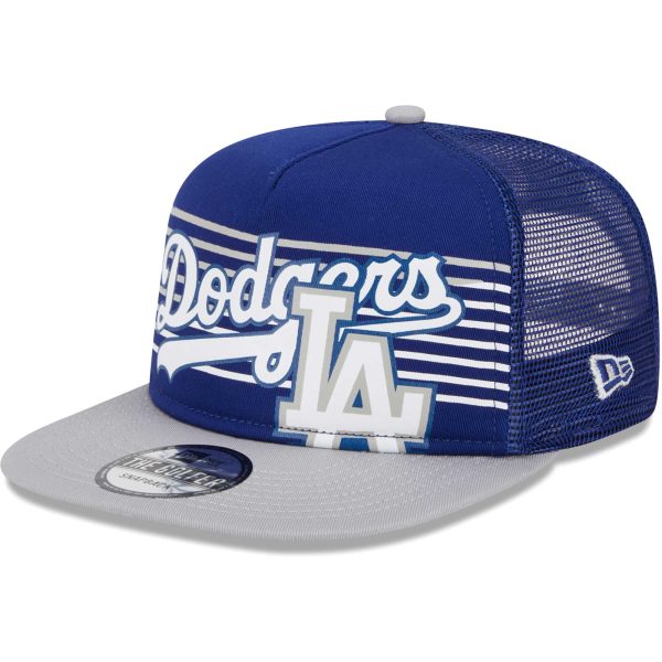 Los Angeles Dodgers Jersey Shop – mens los angeles dodgers new era royal speed golfer trucker snapback hat for Every Dedicated Supporter