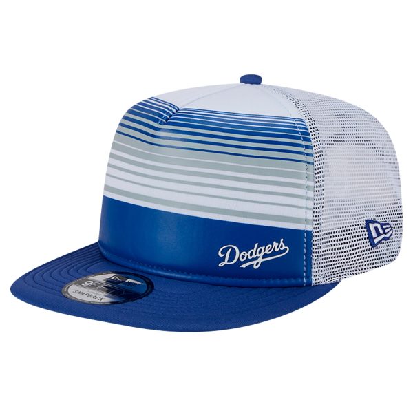 Los Angeles Dodgers Jersey Shop – mens los angeles dodgers new era royal team horizon 9fifty a-frame trucker snapback hat for Every Dedicated Supporter