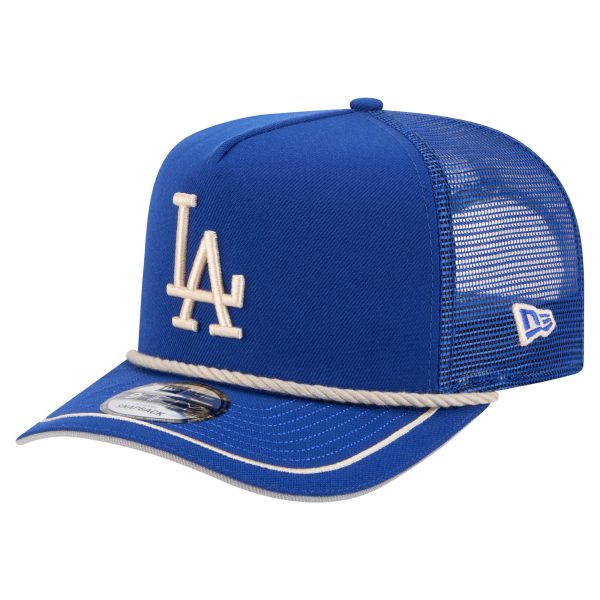 Los Angeles Dodgers Jersey Shop – mens los angeles dodgers new era royal vintage rope trucker a-frame 9fifty adjustable hat for Every Dedicated Supporter