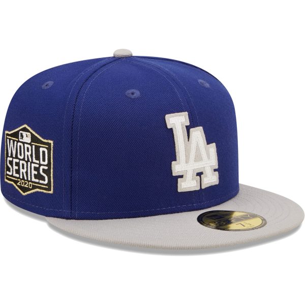 Los Angeles Dodgers Jersey Shop – mens los angeles dodgers new era royalgray 2020 world series champions letterman 59fifty fitted hat for Every Dedicated Supporter