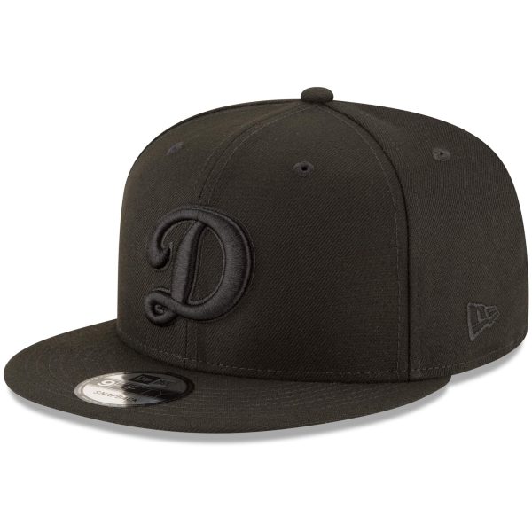 Los Angeles Dodgers Jersey Shop – mens los angeles dodgers new era script logo black on black 9fifty snapback adjustable hat – black for Every Dedicated Supporter